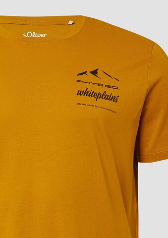 T-Shirt s.Oliver en jaune