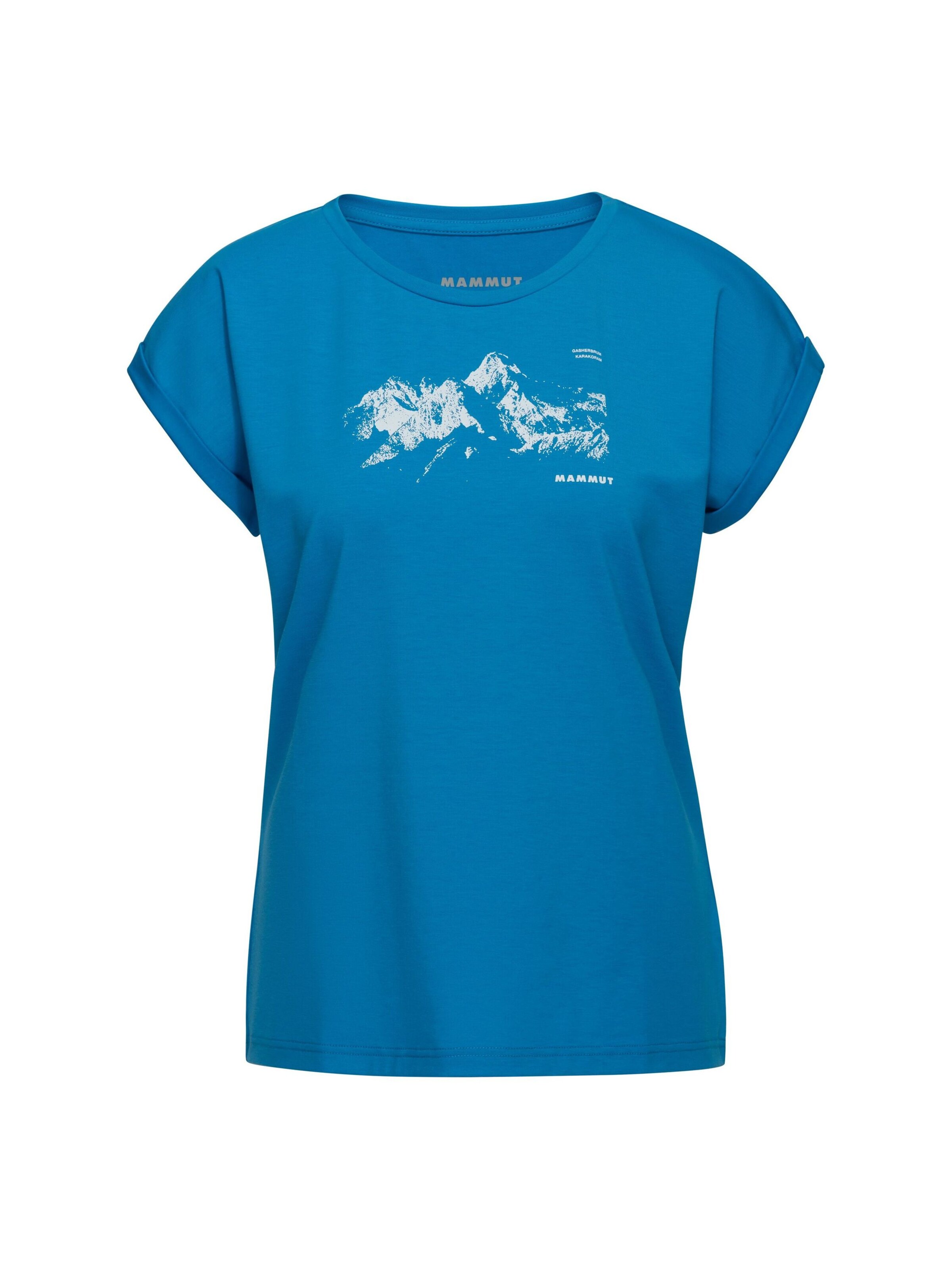 MAMMUT Funktionsshirt in Blau: Vorderseite