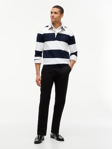 Tapered Pantaloni eleganți 'HARLEM ESSENTIAL' de la TOMMY HILFIGER pe negru