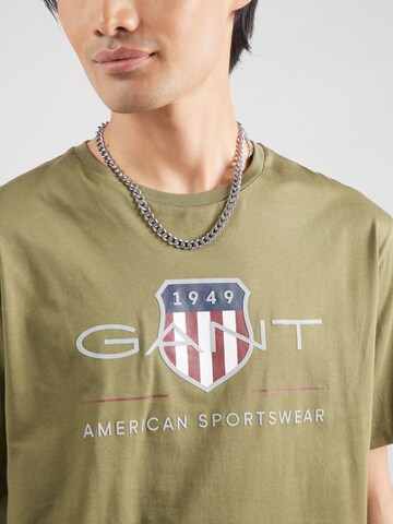 GANT T-Shirt in Grün