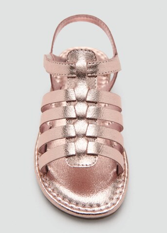 MANGO KIDS Sandals 'Crepeb' in Pink