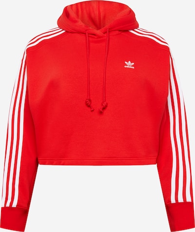 ADIDAS ORIGINALS Sweatshirt 'Adicolor Classics ' in rot / weiß, Produktansicht