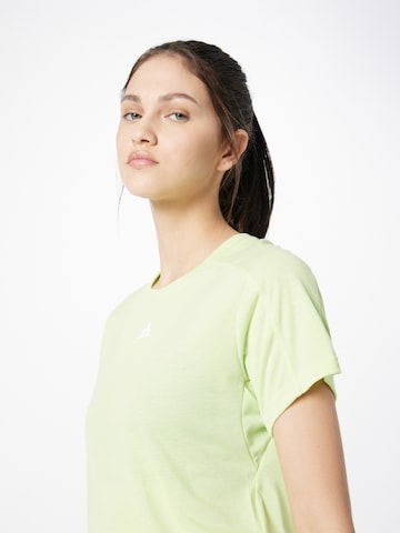 ADIDAS PERFORMANCE Λειτουργικό μπλουζάκι 'Train Essentials' σε πράσινο