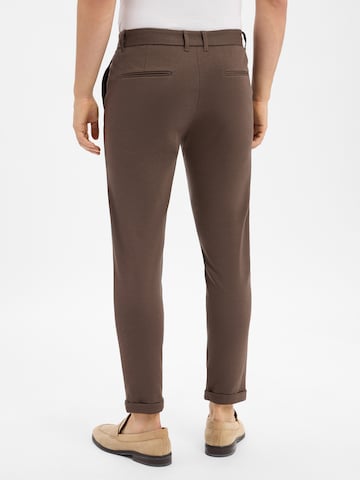 Lindbergh Slimfit Broek in Bruin