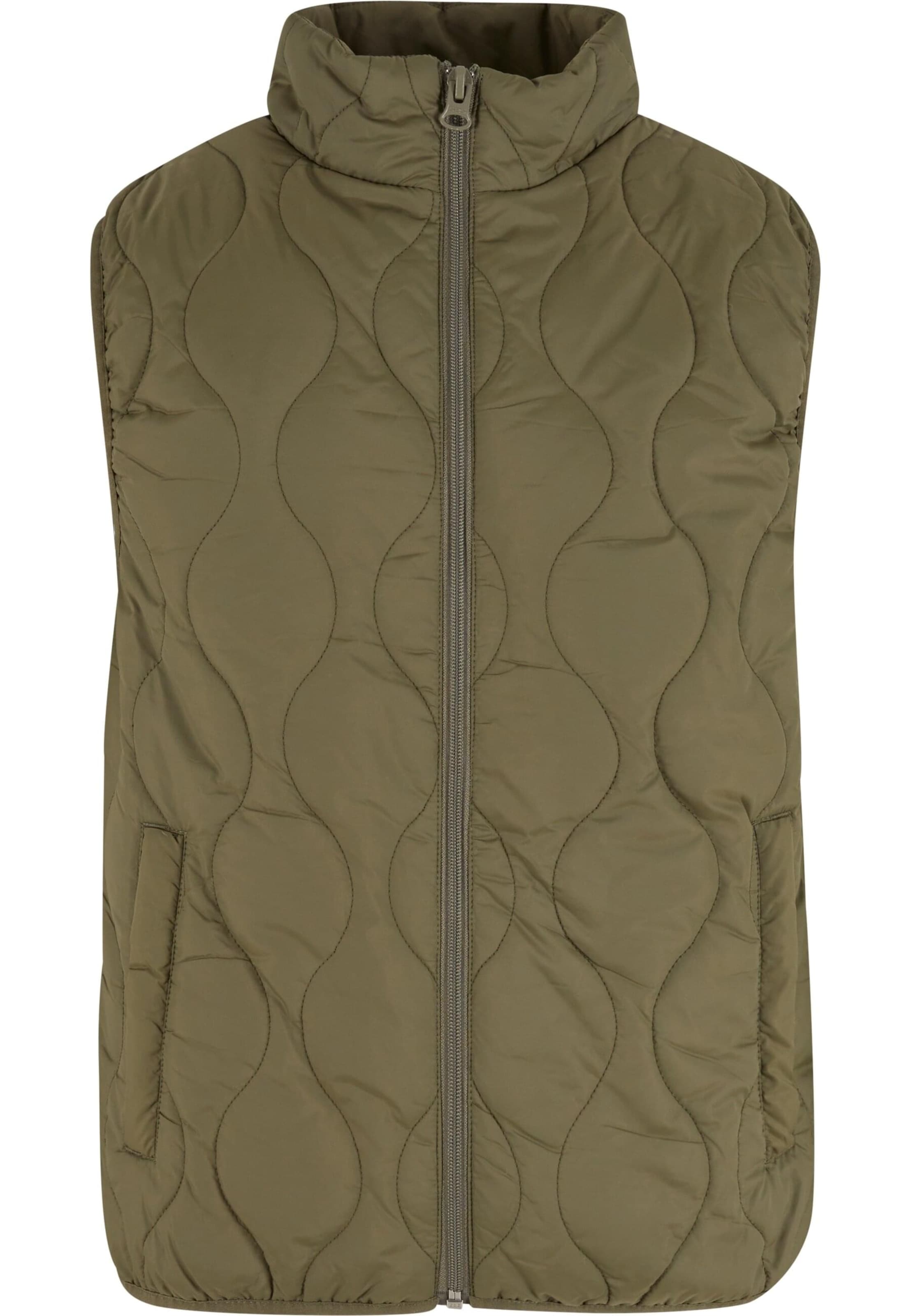 Urban Classics Vest in Green: front