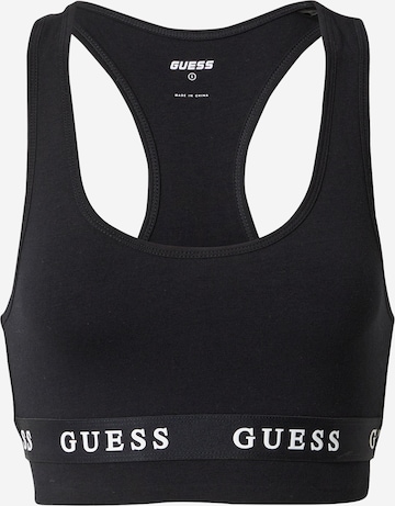 GUESS Push-up Sports-BH 'Aline' i sort: forside