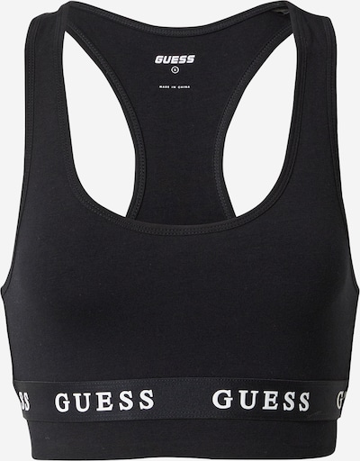 GUESS Sporttop 'Aline' in schwarz / weiß, Produktansicht