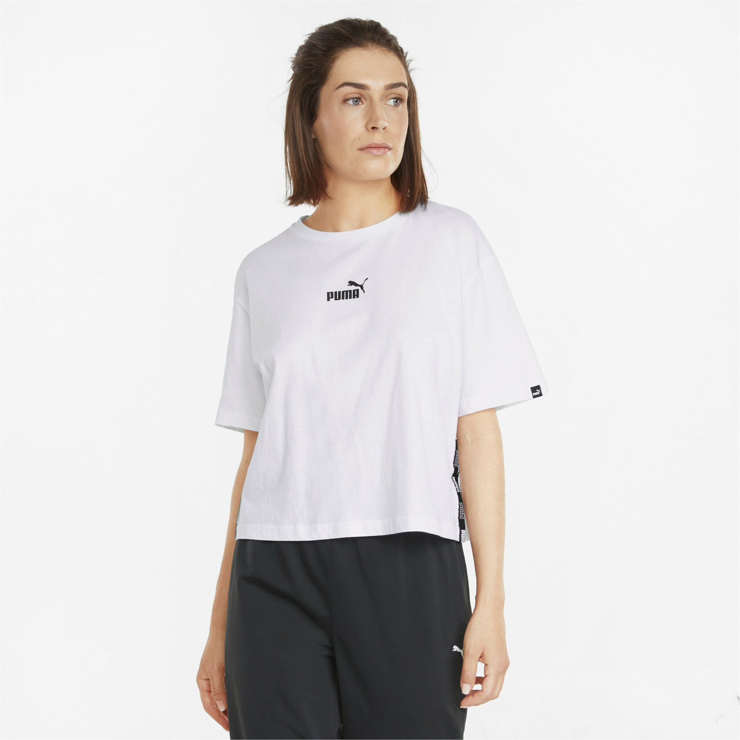 Promos T-shirt fonctionnel Power PUMA en Blanc 