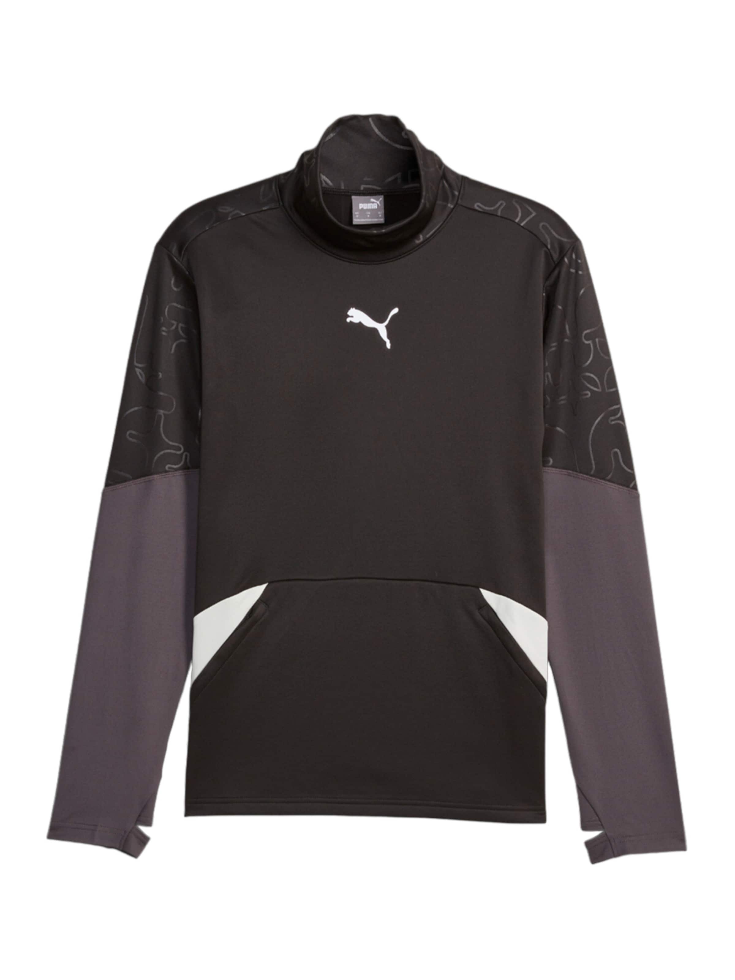 PUMA Performance shirt in Black: front
