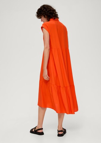 s.Oliver Shirt Dress in Orange
