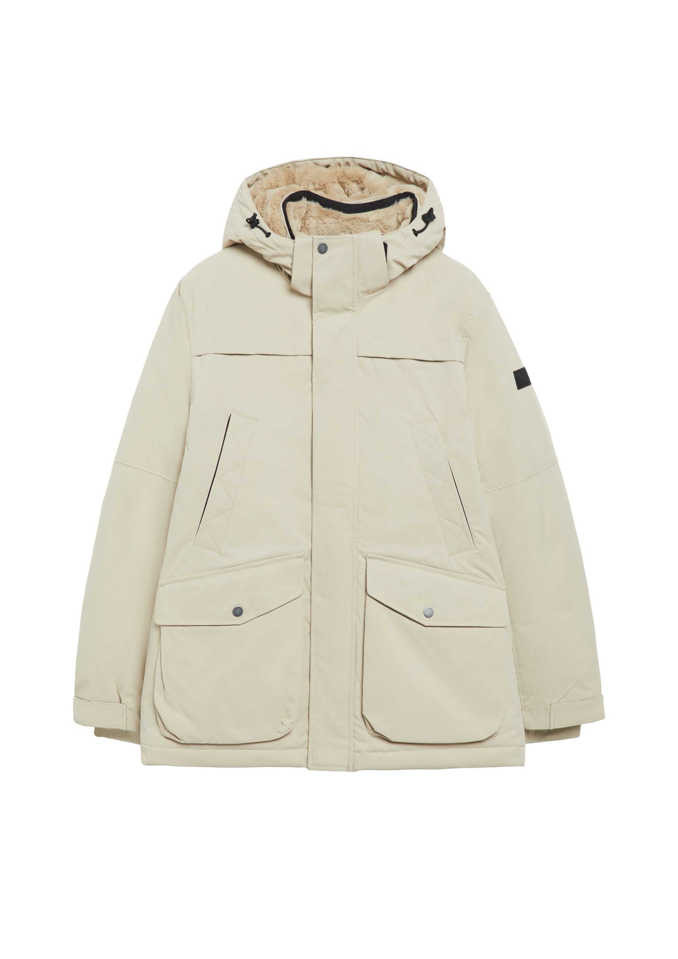 s.Oliver - Casaco de inverno em bege: frente