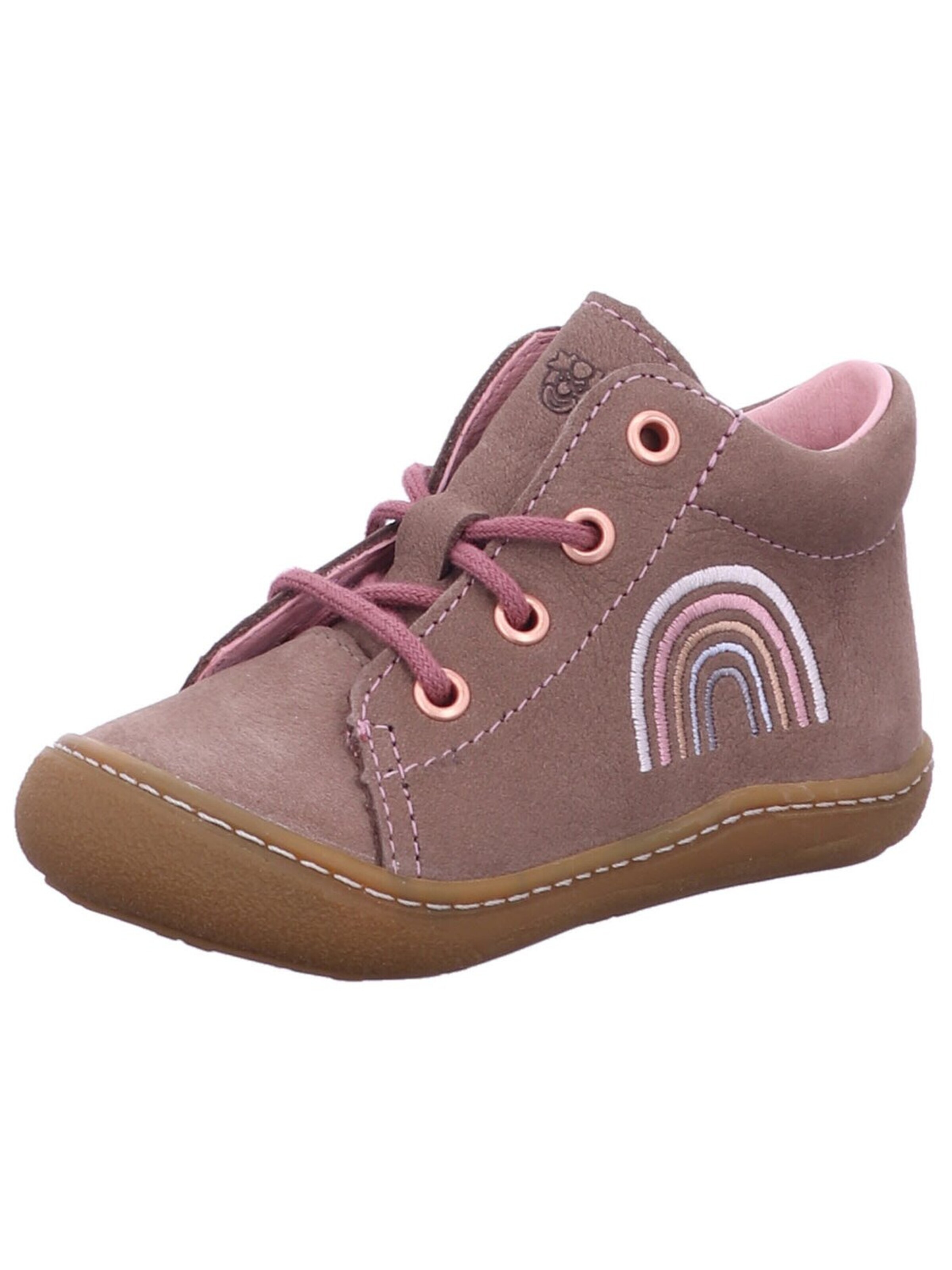PEPINO by RICOSTA First-Step Shoes in Brown: front