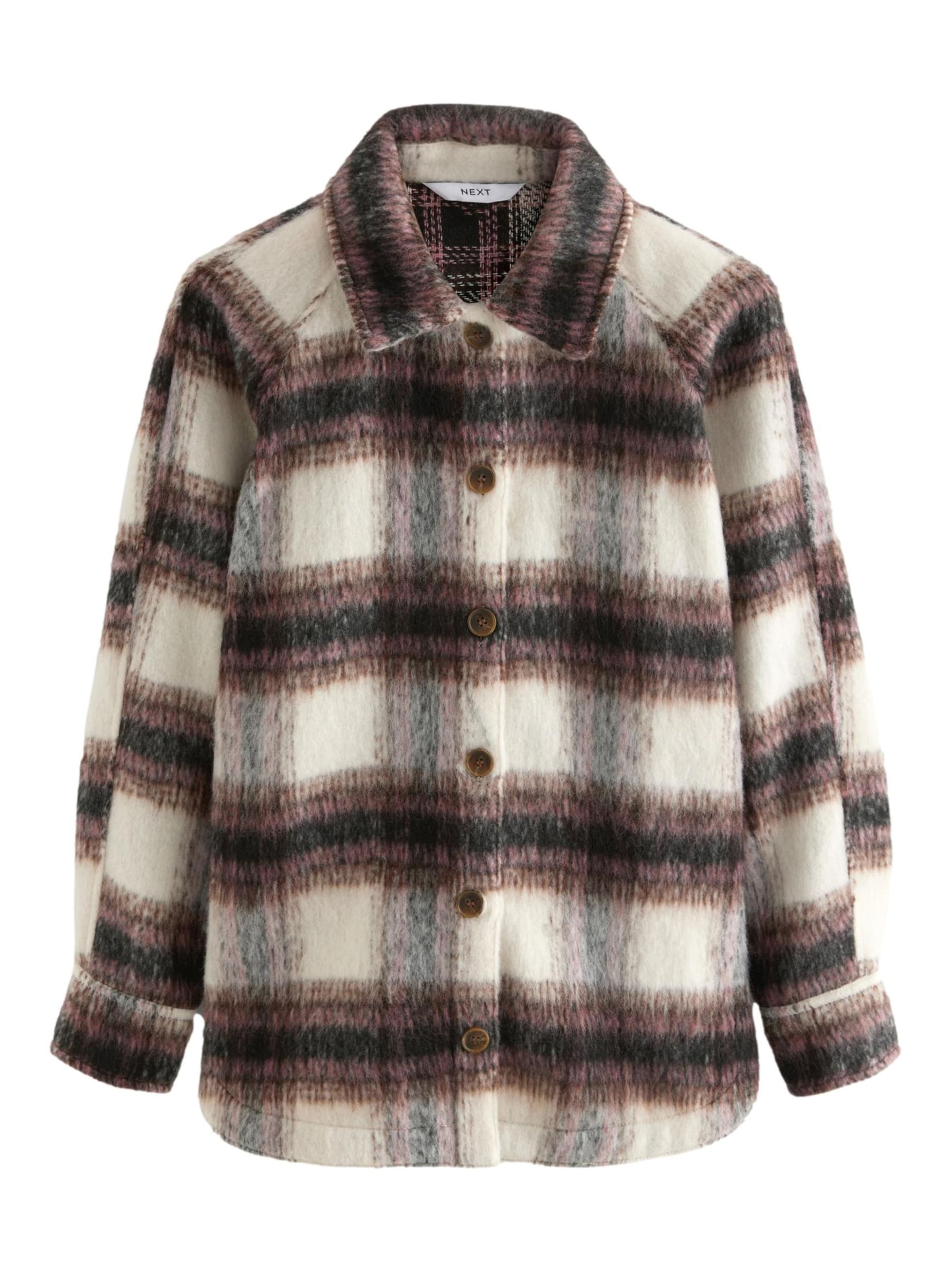 Veste mi-saison Next en marron : devant