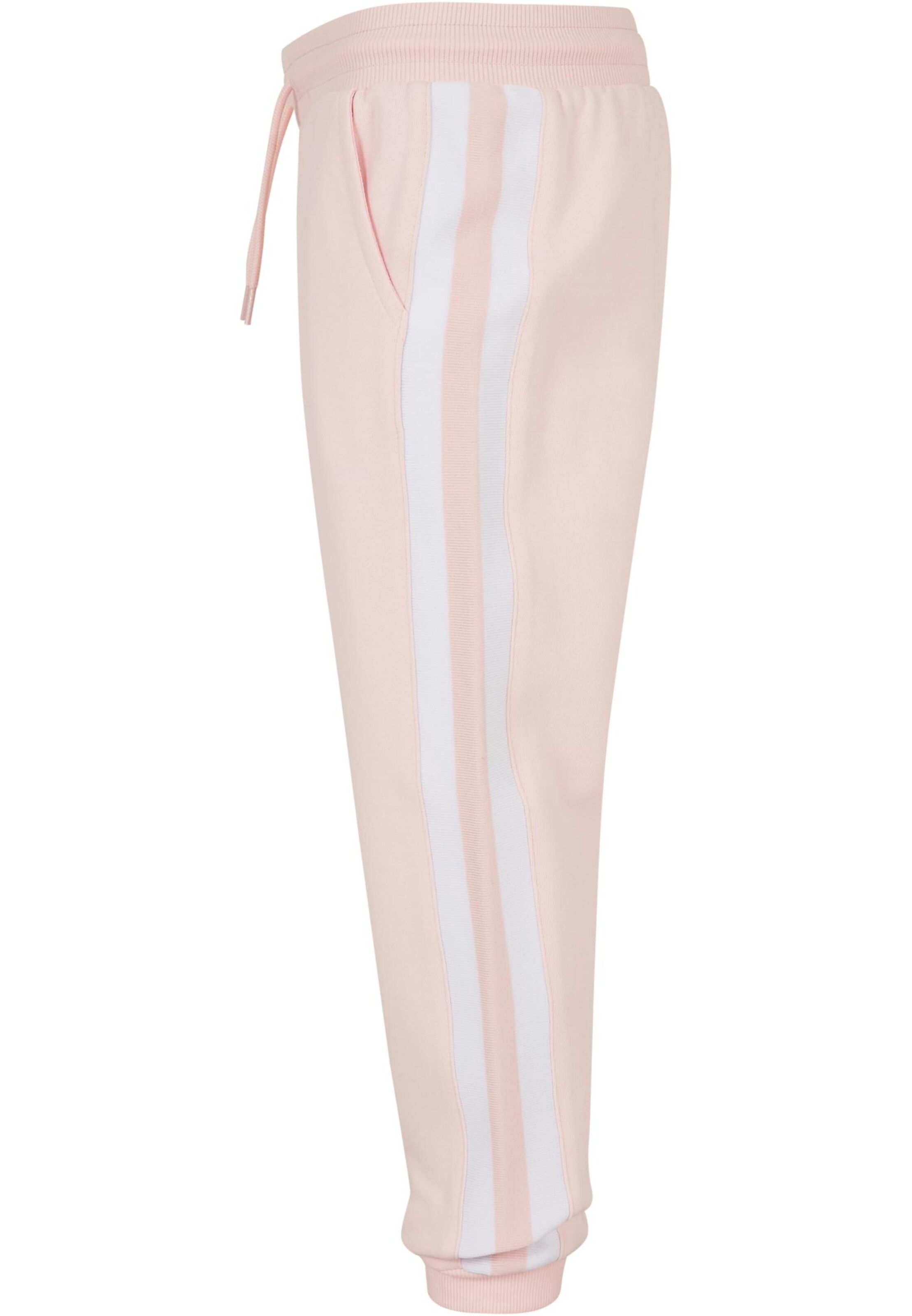 Urban Classics Tapered Παντελόνι σε ροζ