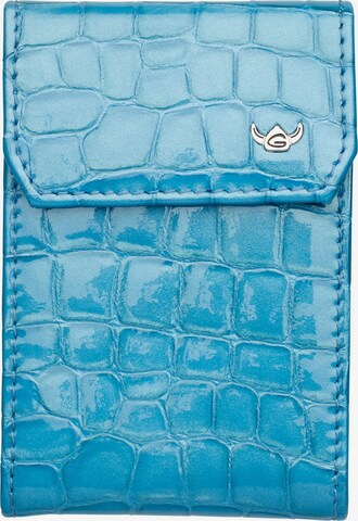 GOLDEN HEAD Case 'Cayenne' in Blue: front