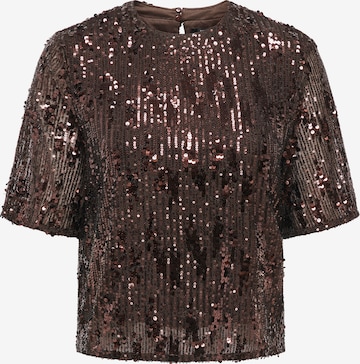 JDY - Blusa 'JDYLola' em castanho: frente