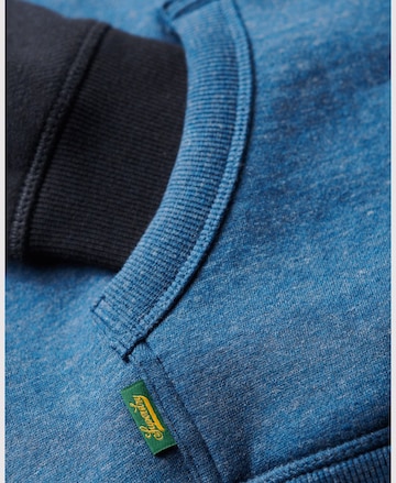 Superdry Zip-Up Hoodie 'Essential' in Blue