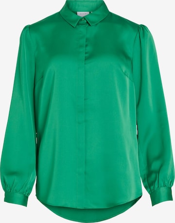 VILA - Blusa 'ELLETTE' en verde: frente