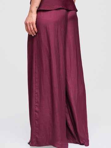 Ombre Regular Broek in Lila