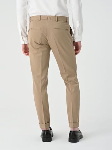 Antioch Slim fit Trousers in Beige