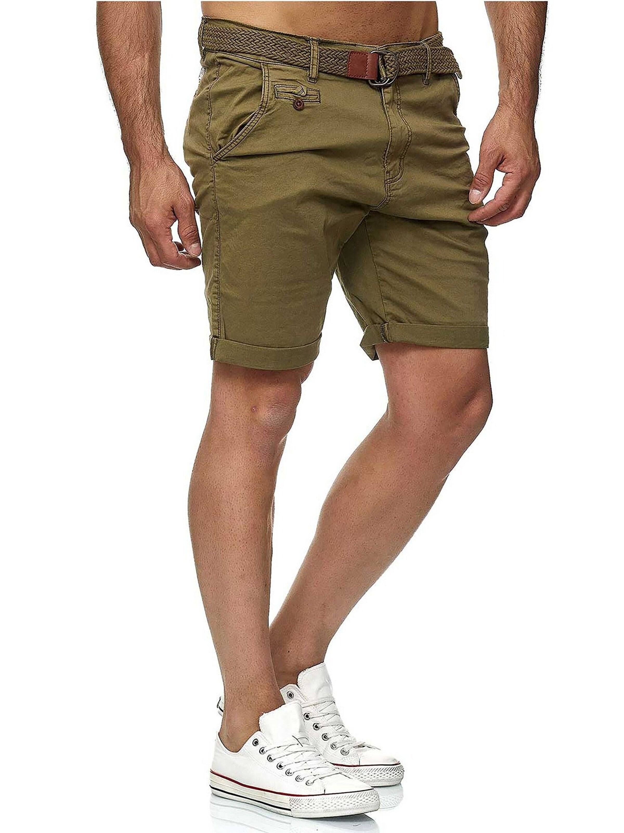 INDICODE Regular Pants 'Indicode Conor' in Green