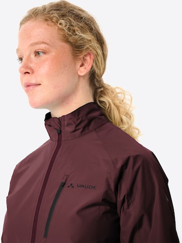 VAUDE Sportjacke 'Drop' in Braun