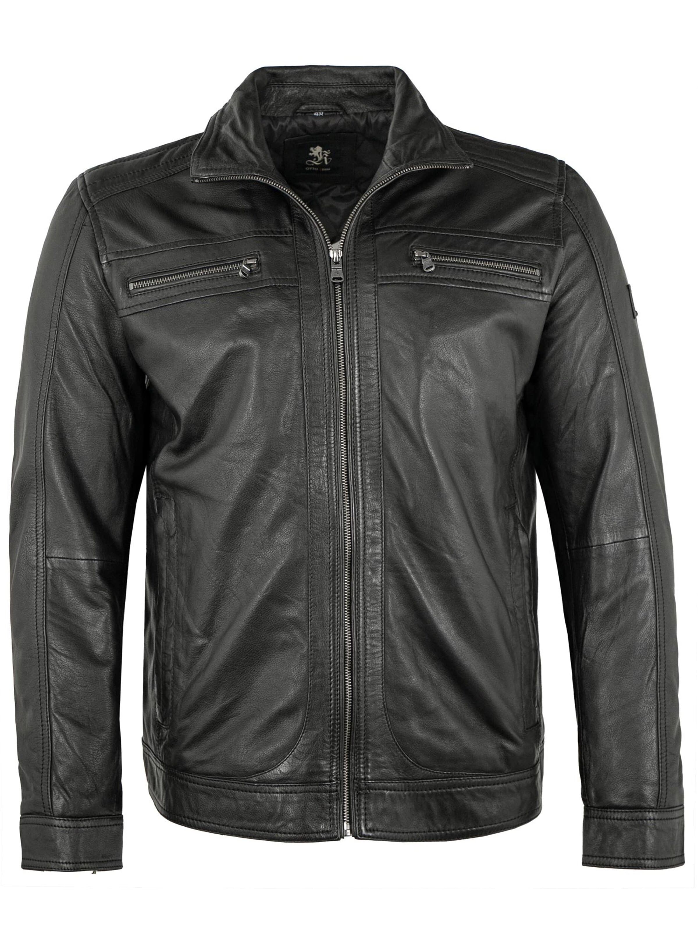 OTTO KERN - Chaqueta de entretiempo 'Men-105' en negro: frente