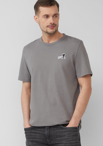 T-Shirt s.Oliver en gris : devant