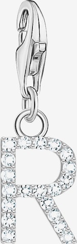 Thomas Sabo Pendant 'R' in Silver: front