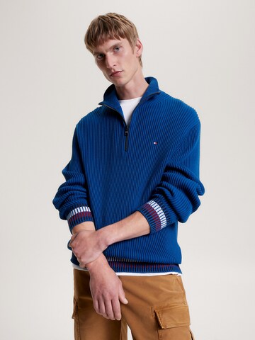 TOMMY HILFIGER Pullover in Blau: Vorderseite