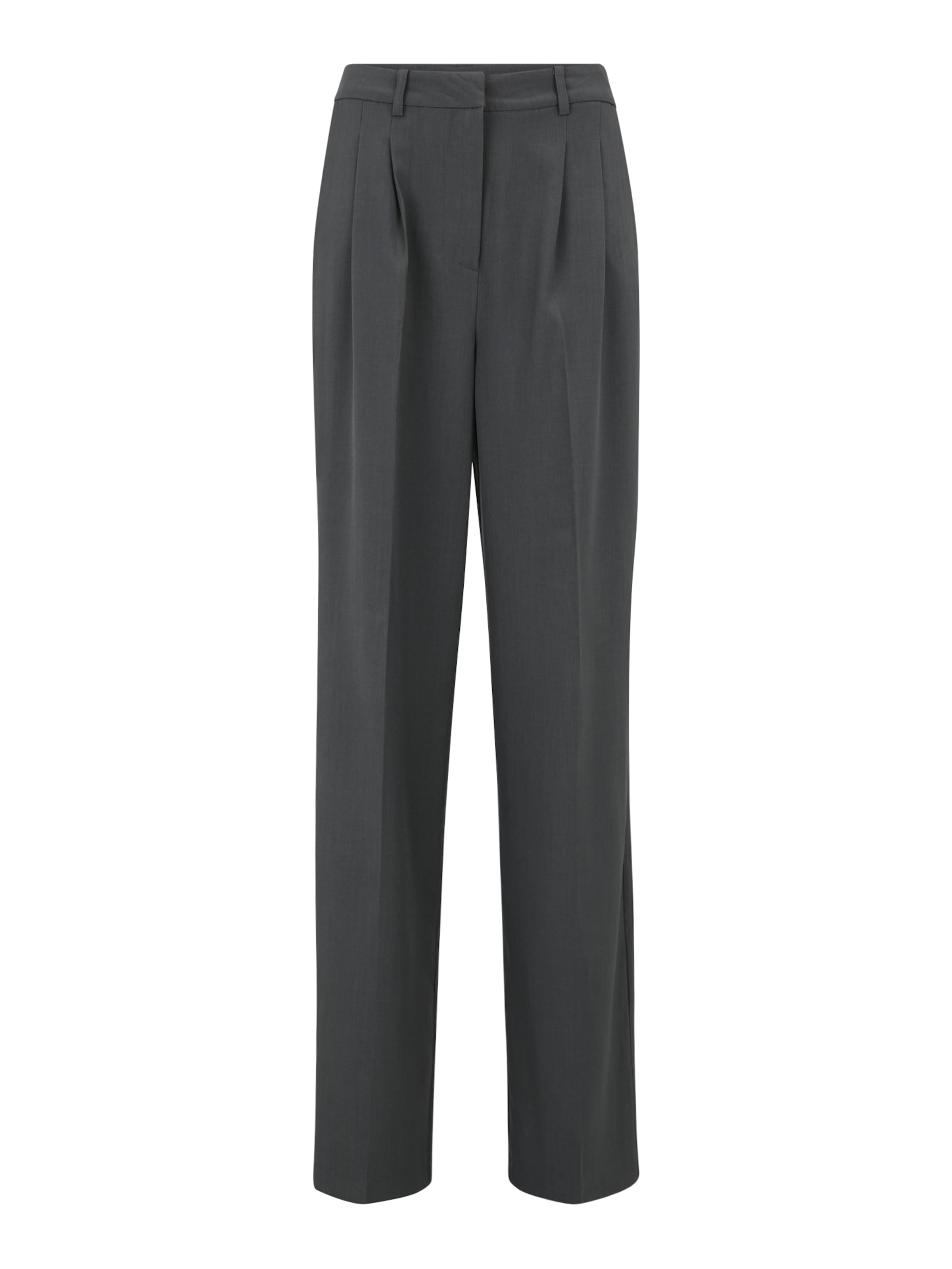 Vero Moda Tall - Pierna ancha Pantalón plisado 'VMRITA' en gris: frente