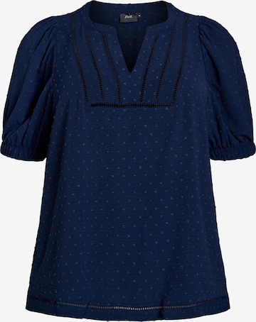 mėlyna Zizzi Palaidinė 'MLISSA': priekis