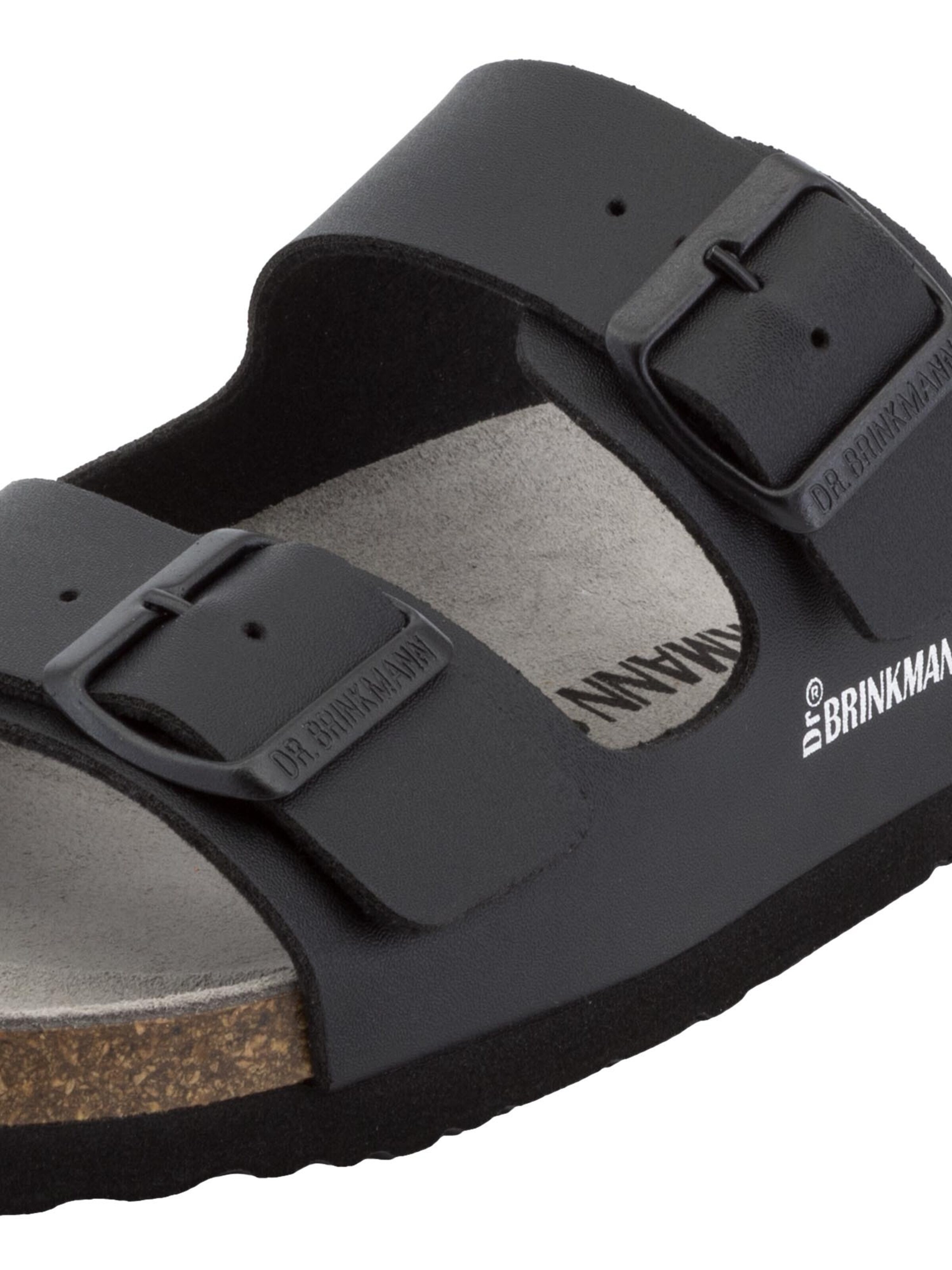 DR. BRINKMANN Pantolette 'Bonillo'‌‌‌‌‌‌‌ in Schwarz