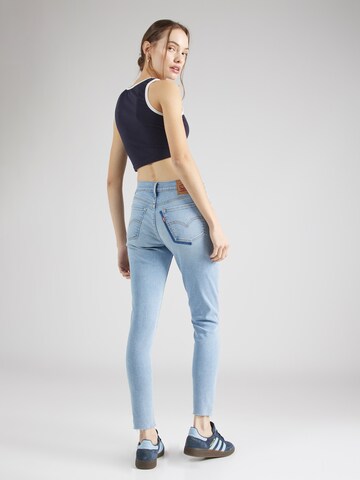 LEVI'S ® Skinny Jeans '710 Super Skinny' in Blauw