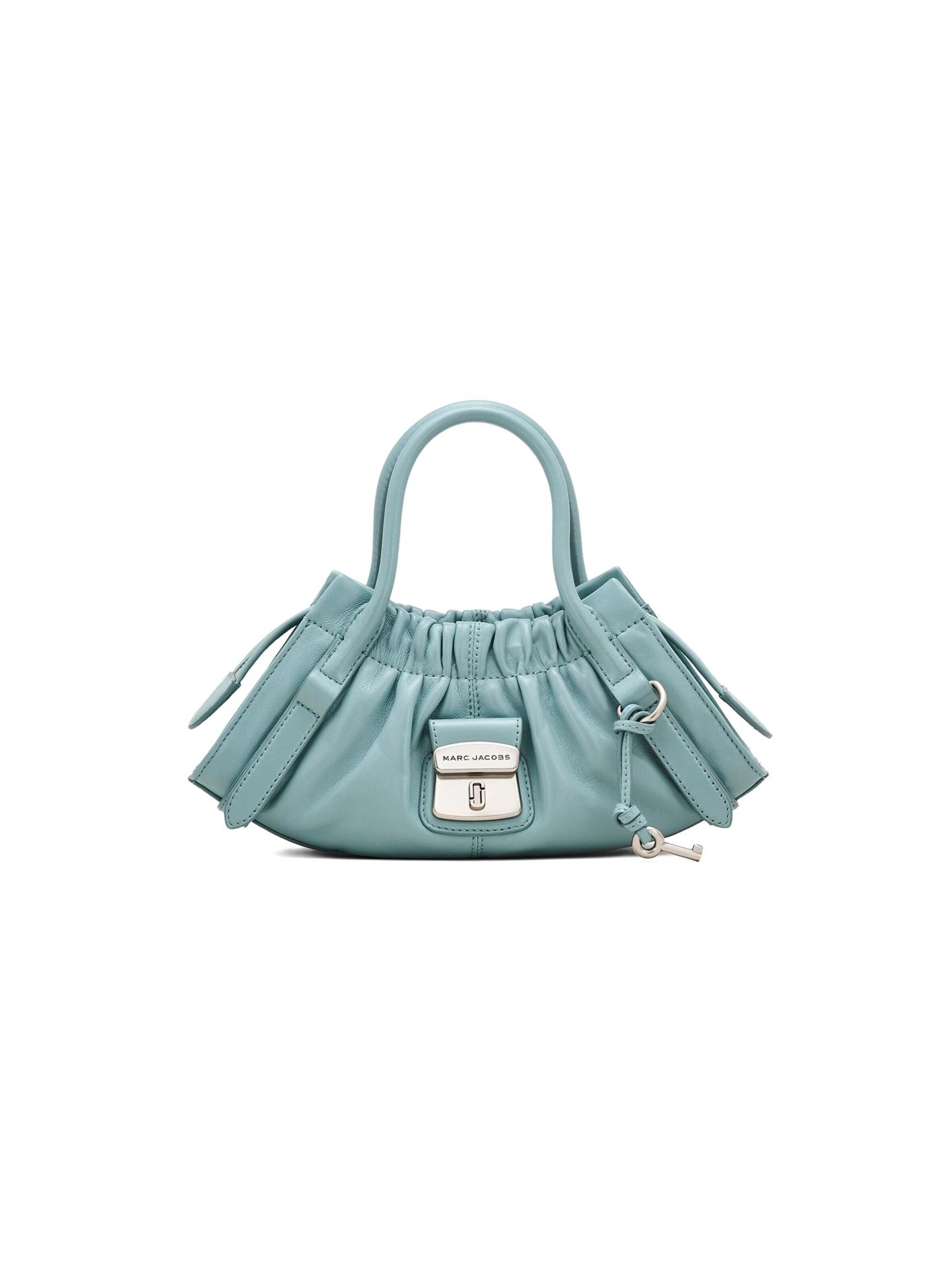 Marc Jacobs - Bolso de mano 'Small Satchel' en azul: frente