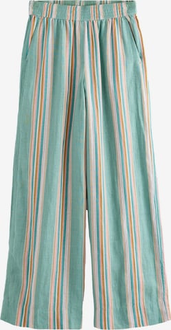 Wide Leg Pantalon Next en vert : devant