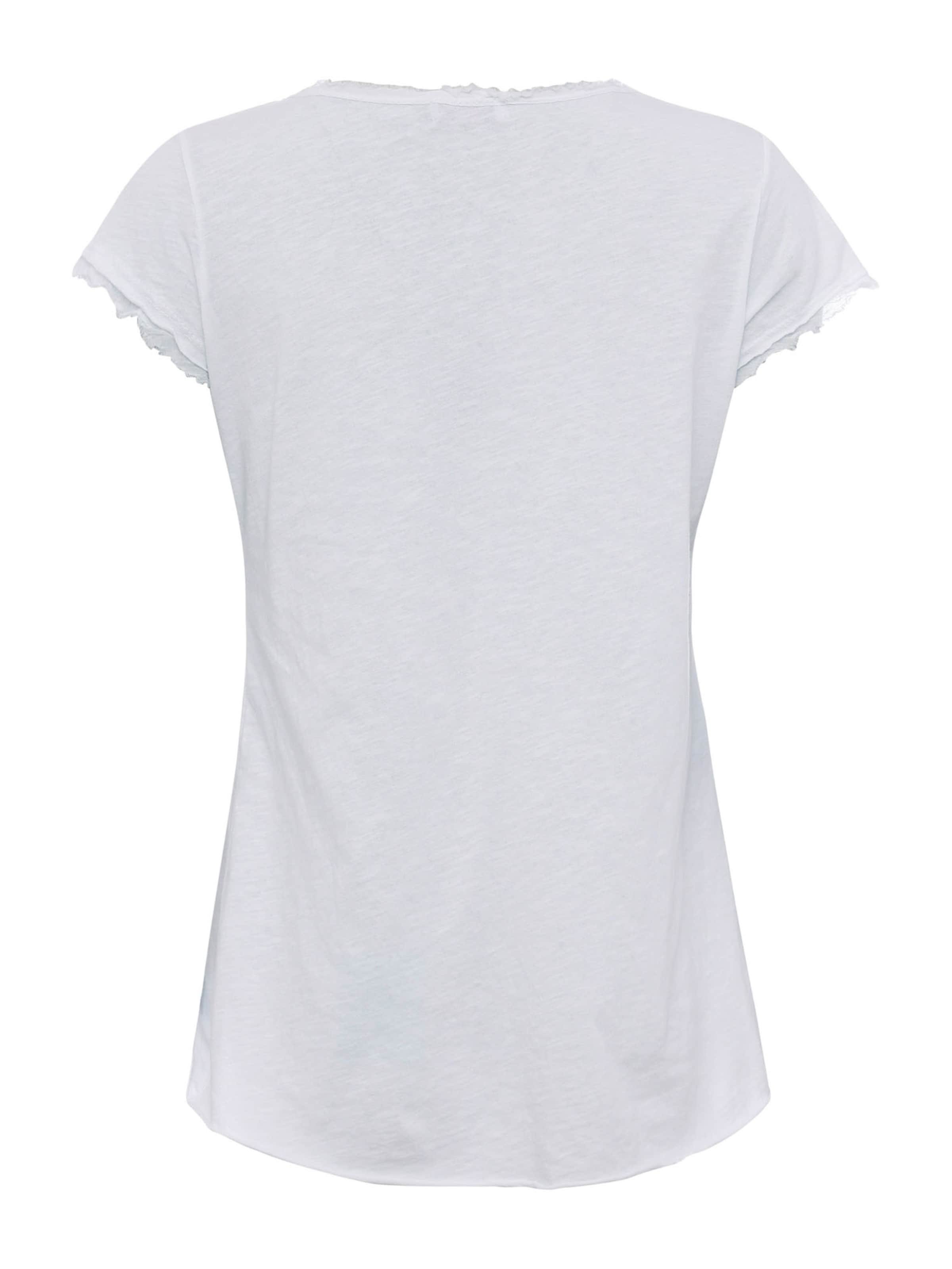 Zwillingsherz Póló 'Positive Mind' - fehér