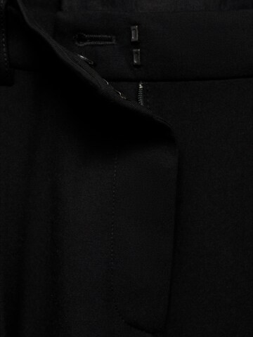 MANGO Wide Leg Hose 'Spider' in Schwarz