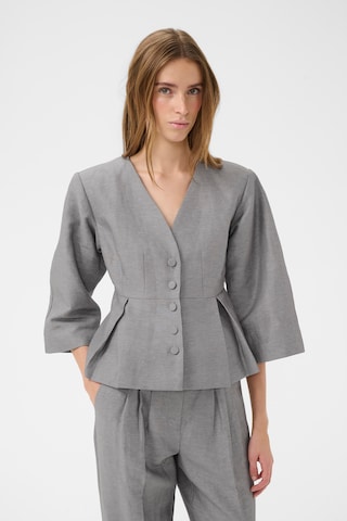 Blazer 'KBVia' KAREN BY SIMONSEN en gris : devant