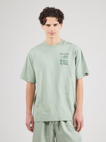 Tricou 'Tropicosa' de la ELLESSE pe verde
