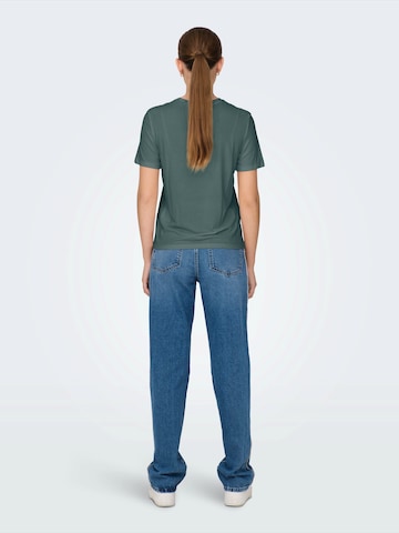 Tricou 'ONLFREE' de la ONLY pe verde