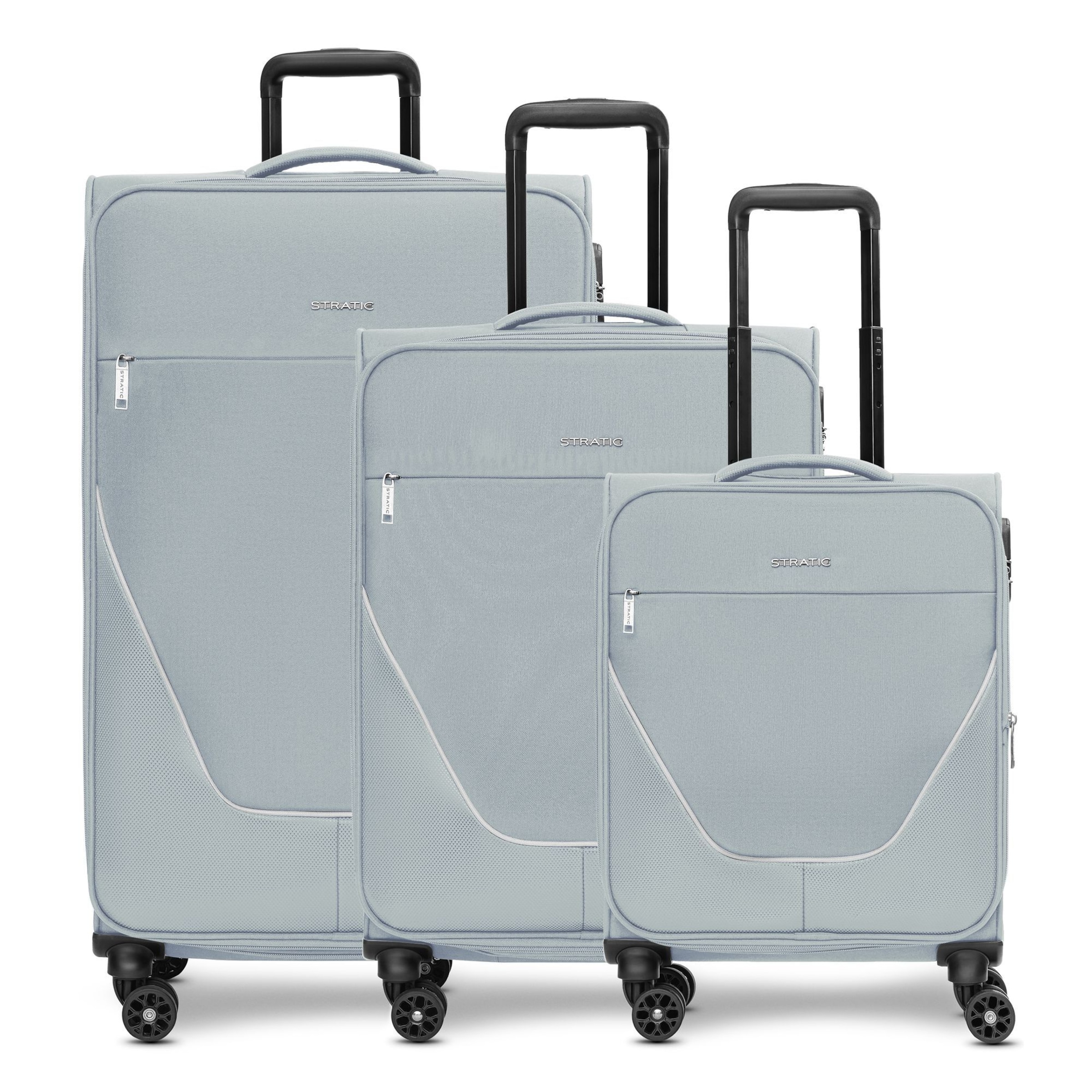 Stratic Kofferset in Blau: Vorderseite