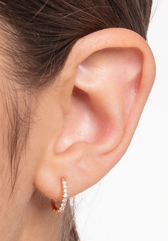 Thomas Sabo Earrings 'Single' in Gold