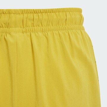 ADIDAS BY STELLA MCCARTNEY Regular Workout Pants 'TruePurpose 2-in-1' in Yellow