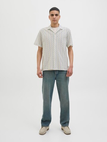 JACK & JONES Классический крой Рубашка 'JORSummer Luke' в Синий