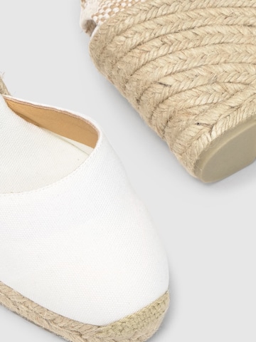 Castañer Espadrillaer 'Carina' i hvid