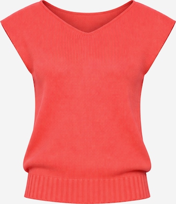 Süel knitwear Sticktop 'Carlos' in Orange: Vorderseite