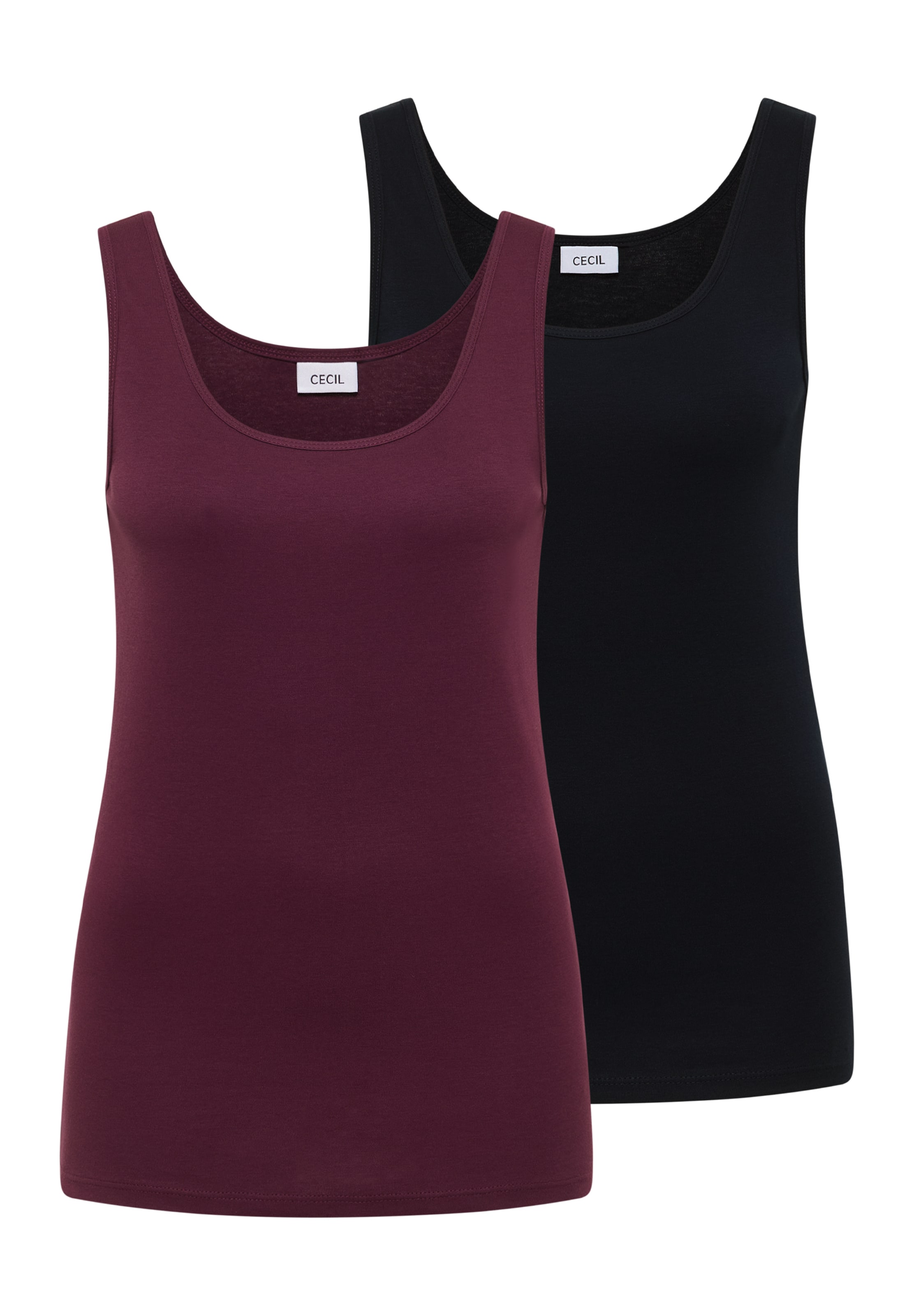 CECIL Top in Lila: Vorderseite