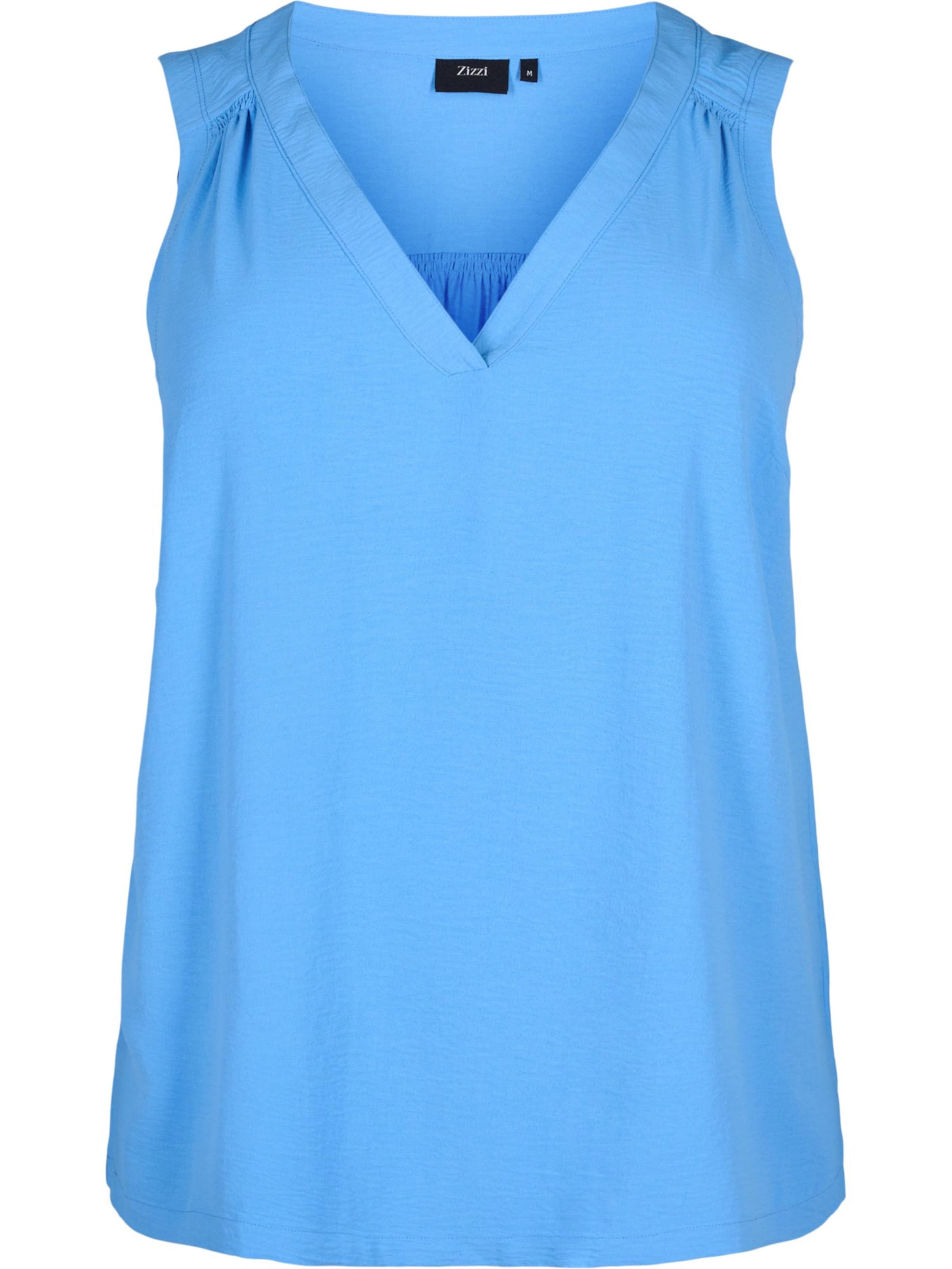 Zizzi Top 'MFIKKA' – modrá: přední strana