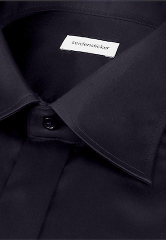 Coupe regular Chemise business SEIDENSTICKER en noir